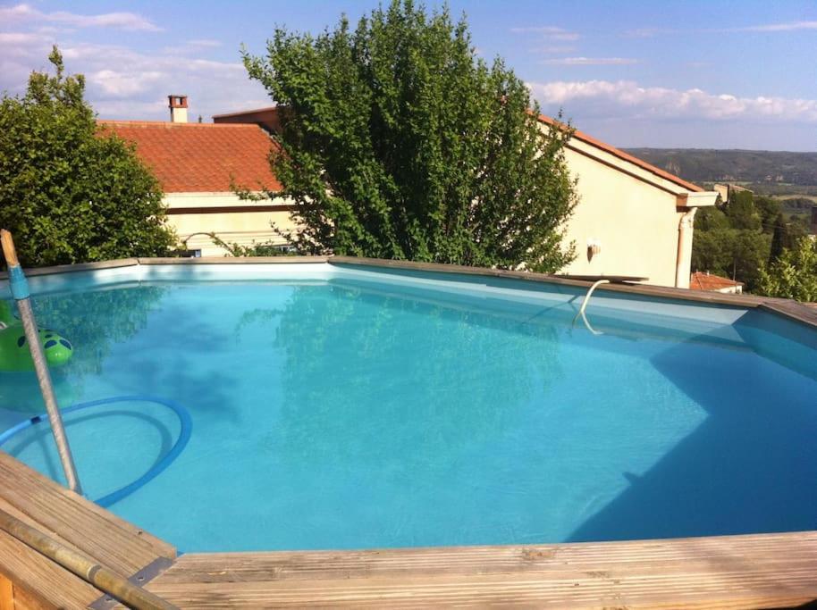 Appartement Sur La Colline Avec Acces Piscine Volx Bagian luar foto